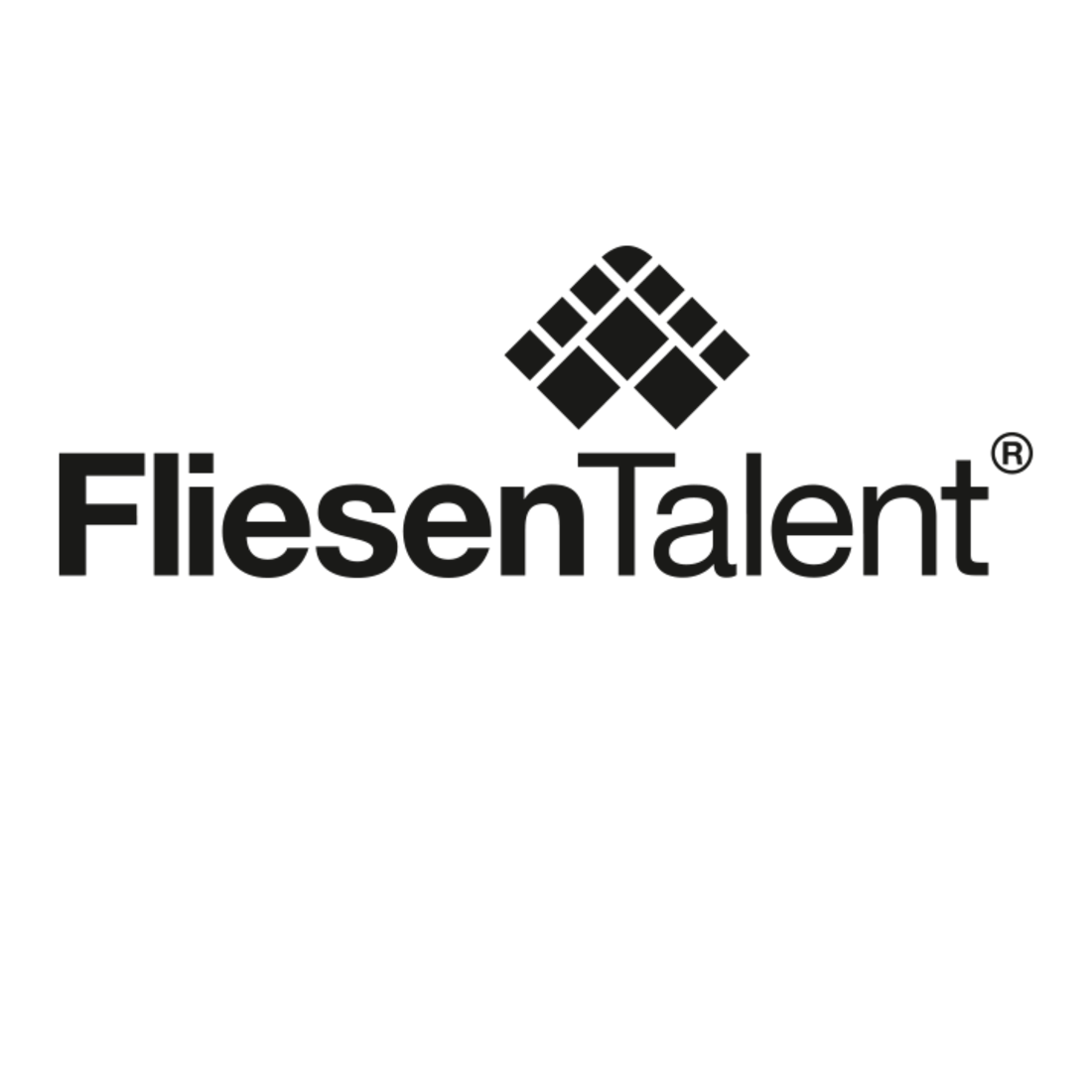 Fliesentalent Logo - schwarz